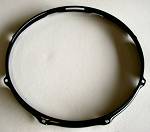 Black Powder Coated 14" Snare Side Drum Hoop 2.3mm 8-Hole